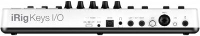 IK Multimedia iRig Keys I/O 25-keys Midi Controller with 24-bit up to 96kHz Audio Interface for iPhone/iPad, Android and Mac/PC