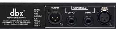 dbx 215s Dual Channel 15-Band Equalizer