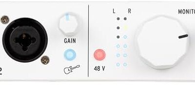 41ccKp4icwL. AC SL1080 Arturia – MiniFuse 2 – Compact USB Audio & MIDI Interface with Creative Software for Recording, Production, Podcasting, Guitar – White