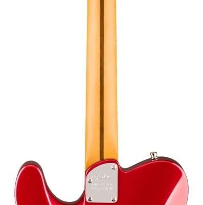 41dW1k6b2cL. AC SL1200 Fender American Ultra II Telecaster Electric Guitar – Sinister Red, Maple Fingerboard