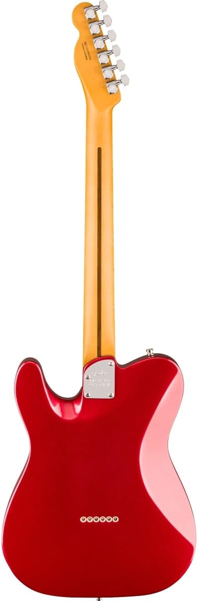 41dW1k6b2cL. AC SL1200 Fender American Ultra II Telecaster Electric Guitar – Sinister Red, Maple Fingerboard