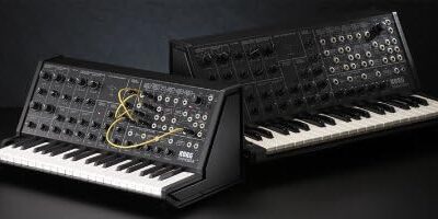 Korg MS20 Mini Semi-Modular Analog Synthesizer (MS20MINI), MultiColored, M