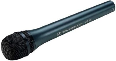 Sennheiser MD 46 cardioid interview microphone,Black