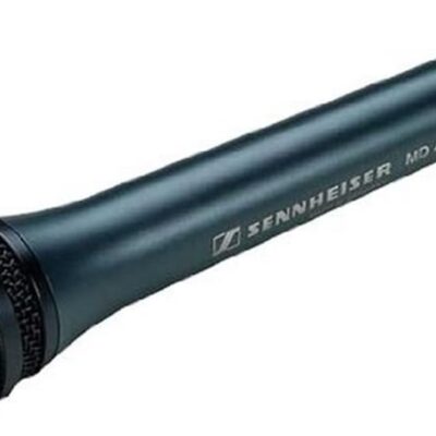 Sennheiser MD 46 cardioid interview microphone,Black