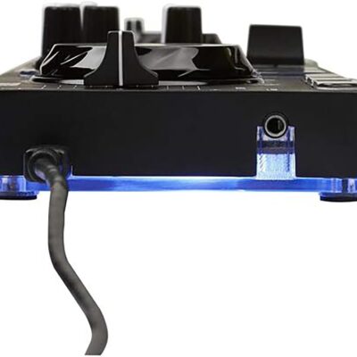 Hercules DJControl Starlight with LED Light HDP DJ45 Closed-Back, Over-Ear DJ Headphones Bundle