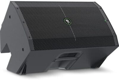 Mackie Thump15BST THUMP-15BST Boosted 1300W 15 Powered Loudspeaker (Single) with EMB Speaker Stand + EMB Microphone and EMB XLR Cable Bundle