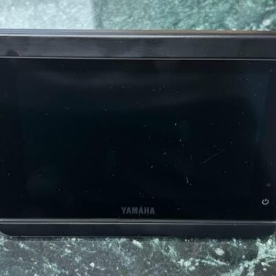 CL5 Digital Guage Cover, Weather Resistant, HDPE Starboard, Rectangle Cover, Marine Guage Protector, Compatible with Yamaha Outboard CL5 Models, UV and Saltwater Resistant (Black)