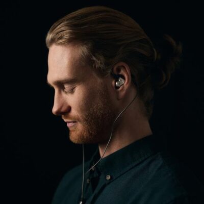 Sennheiser IE 600 In-Ear Audiophile Headphones – TrueResponse Transducers for Equisitely Neutral Sound, Includes balanced cable, Gray, Black