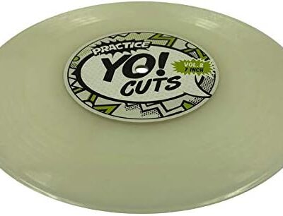 DJ Ritchie Ruftone Practice Yo! Cuts Vol 8 GLOW IN THE DARK 7 VINYL for your Numark PT01 Scratch or Reloop Spin Portable Turntable
