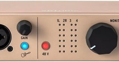 41rHmzyIIvL. AC SL1000 Arturia 800123 MiniFuse 4 USB-C Audio Interface, Champagne Bundle with 2 YR CPS Enhanced Protection Pack and 4x OnStage 25ft XLR Cable