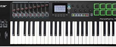 41shMdLPXWL. AC Nektar Panorama T4 – USB MIDI Controller Keyboard with Nektar DAW Integration + Nektarine PlugIn Control,Black
