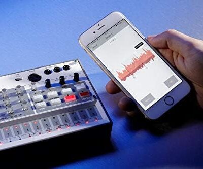 Korg Volca Sample Digital Sample Sequencer Bundle with Power Supply and Austin Bazaar Polishing Cloth