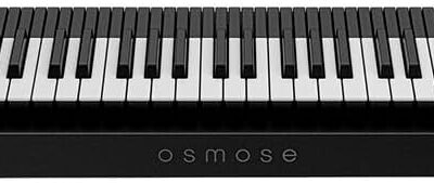 EXPRESSIVE E Osmose 61-Key Synthesizer and MPE Controller Bundle with Auray KSCL-2X Double-X Keyboard Stand, Auray PBS-17 X-Style Piano Bench, Auray FP-P1L Sustain Pedal and Kaces KKC-MD Dust Cover