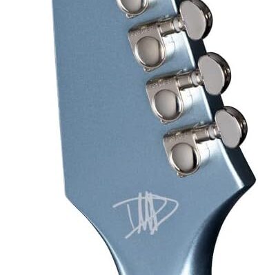 41wJKOLoRaL. AC SL1200 Epiphone Dave Grohl DG-335 Pelham Blue with Case