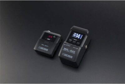 51 HycNyGFL. AC SL1200 BOSS WL-60 Wireless Guitar System with Bodypack Transmitter and Stompbox-size Receiver (WL-60), Black