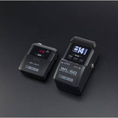 51 HycNyGFL. AC SL1200 1774257377 6829 BOSS WL-60 Wireless Guitar System with Bodypack Transmitter and Stompbox-size Receiver (WL-60), Black