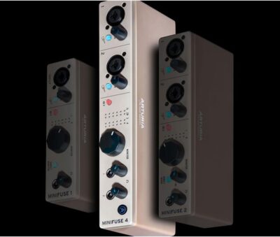 510ii3lqnFL. AC SL1000 Arturia 800123 MiniFuse 4 USB-C Audio Interface, Champagne Bundle with 2 YR CPS Enhanced Protection Pack and 4x OnStage 25ft XLR Cable