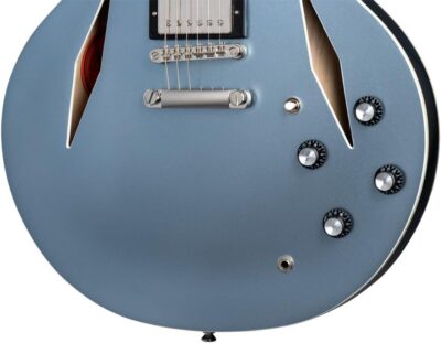 512UD Q7QdL. AC SL1200 Epiphone Dave Grohl DG-335 Pelham Blue with Case