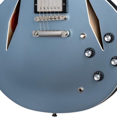512UD Q7QdL. AC SL1200 Epiphone Dave Grohl DG-335 Pelham Blue with Case