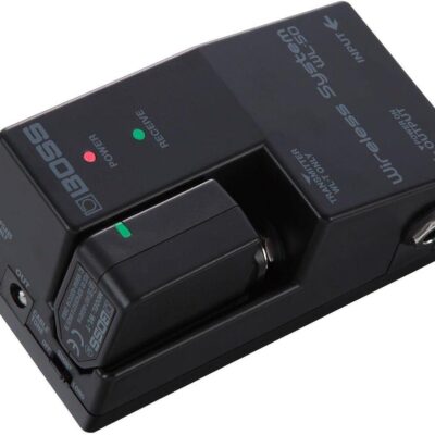 BOSS WL-50 Guitar Wireless Virtual Cable for Pedalboards | Plug-and-Play Wireless System in a Pedal-Size Format | for Guitar, Bass and Other Electronic Instruments | Built-in Cable Tone Simulation