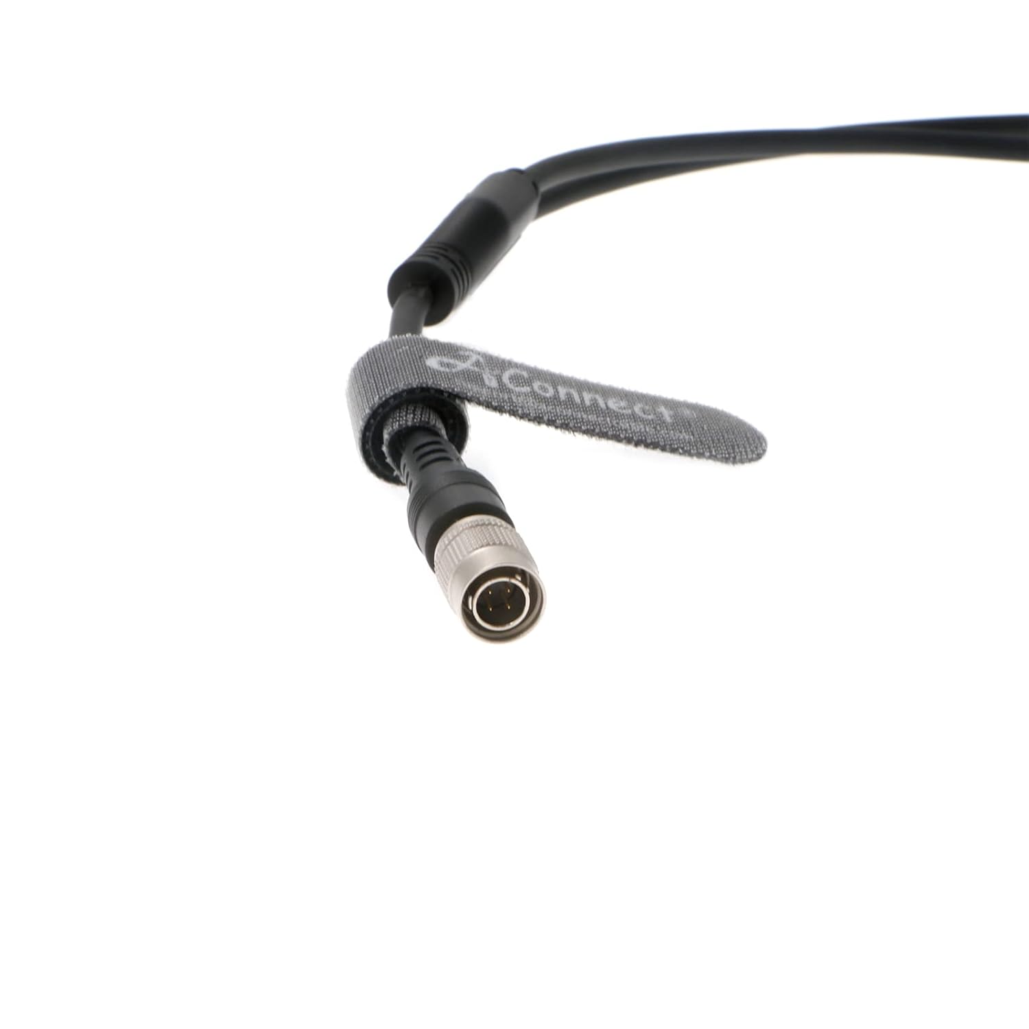 Power-Cable for Aaton-Cantar|Lectrosonics Hirose-4-Pin-Male to Dual Lock DC for Lectrosonics-DSQD|SRC-Receivers 50CM