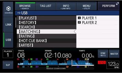 Pioneer DJ XDJ-1000MK2 DJ Deck with Touch Screen