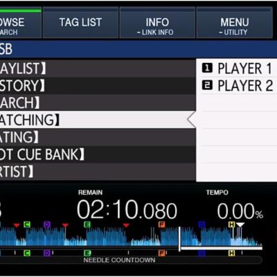 Pioneer DJ XDJ-1000MK2 DJ Deck with Touch Screen
