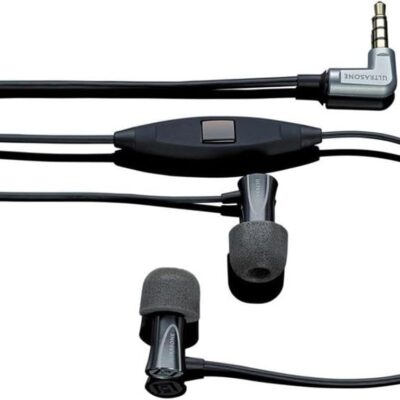 Ultrasone TIO Aluminum High Performance In Ear Headphones with Microphone, Remote Control and Transport Case