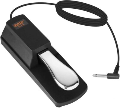 514gQGnJJ7L. AC SL1000 Novation Bass Station II Monophonic Analog Synthesizer with Sustain Pedal (Piano-Style) & 10 MIDI Cable Bundle