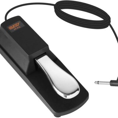 514gQGnJJ7L. AC SL1000 Novation Bass Station II Monophonic Analog Synthesizer with Sustain Pedal (Piano-Style) & 10 MIDI Cable Bundle