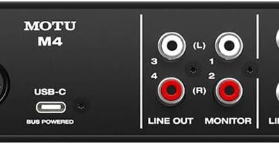 515ZmIAf5WL. AC SL1000 Motu M4 4×4 USB Audio Interface with Studio Quality Sound Bundle with Aston Microphones Element Microphone Bundle, Kellards XLR-P20T Pro 20 ft XLR Microphone Cable
