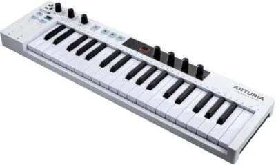 515cERW0Y1L. AC SL1000 Arturia KeyStep 37 MIDI Keyboard Controller and Sequencer Bundle with MIDI Cable (6ft) + Microfiber Cleaning Cloth (3 Items)