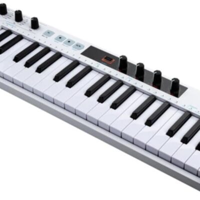 515cERW0Y1L. AC SL1000 Arturia KeyStep 37 MIDI Keyboard Controller and Sequencer Bundle with MIDI Cable (6ft) + Microfiber Cleaning Cloth (3 Items)