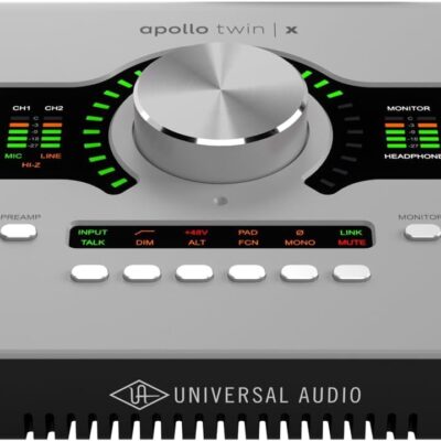 51698QI6uZL. AC SL1500 Universal Audio Apollo Twin X DUO Gen 2 Essentials + Edition Thunderbolt 3 Audio Interface