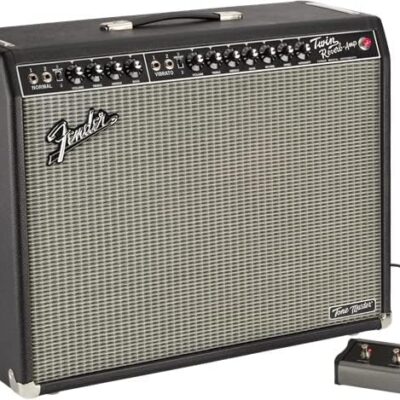 516GrZlrsLL. AC Fender Tone Master Twin Reverb Guitar Amplifier Bundle with Instrument Cable, Amperstand Guitar Cradle, Tuner, and Austin Bazaar Exclusive 24-Pack Picks