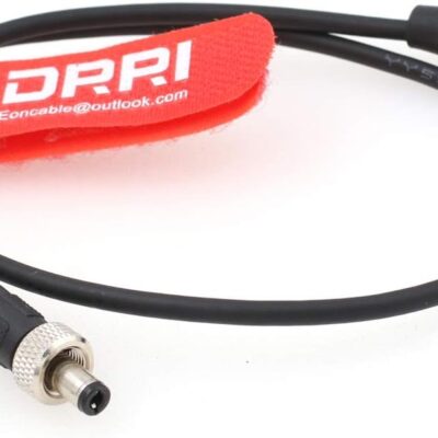 DRRI 4pin Hirose to Locking 2.1mm DC Cable for Video Devices PIX-E5 PIX-E7 PIX-E5H Monitor,Lectrosonics SRC/SRb/SRA DCR822 receivers