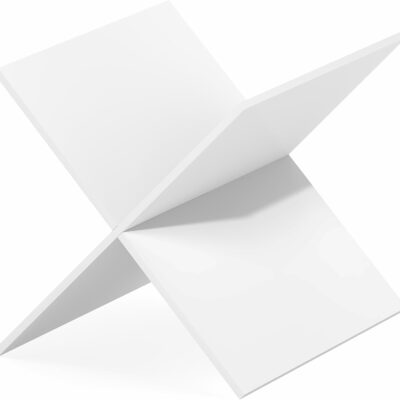 518if5gXOML. AC SL1500 Furinno Cubicle Cube Insert, X-Shelf Cube Organizer, 3-Shelf Accessory, Fits into Furinno Triple Thick Cubes, IKEA Kallax, for Organizers and Storage, White