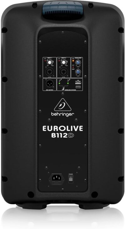 Behringer EUROLIVE B112D Active 2-Way 12 PA Speaker System with Wireless Option and Integrated Mixer