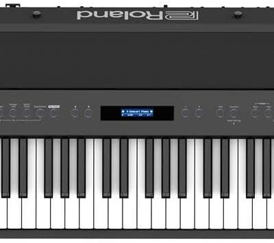 Roland FP-90X 88-Key Portable Digital Piano, Black Bundle with Stand, Bench, Sustain Pedal, Studio Monitor Headphones