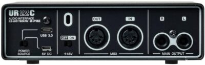 Steinberg UR22C USB 3.0 Studio Bundle with with Cubase AI and Cubasis LE