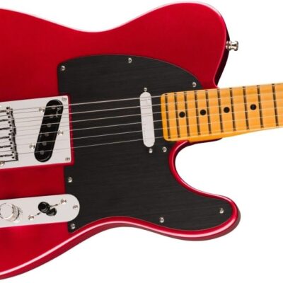 51AmMOOwnL. AC SL1200 Fender American Ultra II Telecaster Electric Guitar – Sinister Red, Maple Fingerboard