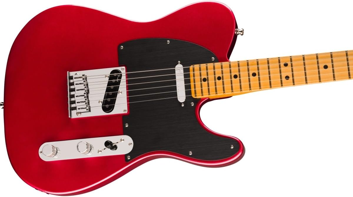 Fender American Ultra II Telecaster Electric Guitar – Sinister Red, Maple Fingerboard
