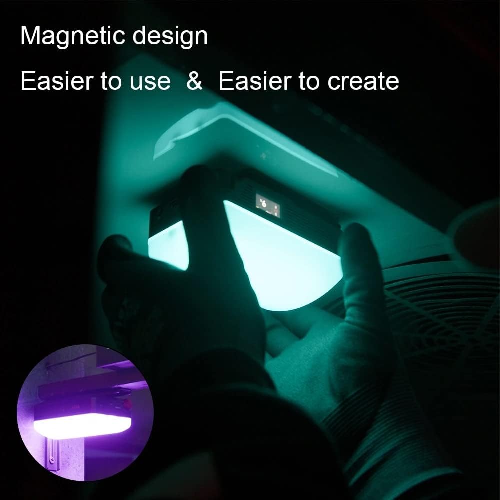 Aputure MC Pro RGBWW On Camera Video Light,5W High Brightness 1585 Lux at 0.5m,2000-10000K Adjustable Magnetic Attraction and IP65 Weatherproo for Photography,Videographer