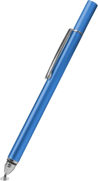 BoxWave Stylus Pen Compatible with DiGiCo Quantum 338 Digital Mixing Console – FineTouch Capacitive Stylus, Super Precise Stylus Pen – Lunar Blue