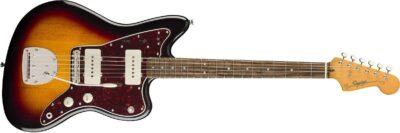 Squier Classic Vibe 60s Jazzmaster Electric Guitar, with 2-Year Warranty, 3-Color Sunburst, Laurel Fingerboard