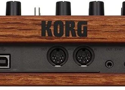 51CMqaHJvDL. AC SL1500 Korg monologue Monophonic Analog Synthesizer w/ 16-step Sequencer and OLED Oscilloscope – Silver