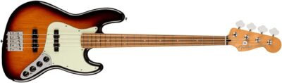 Fender Player Plus Jazz Bass, 3-Color Sunburst, Pau Ferro Fingerboard