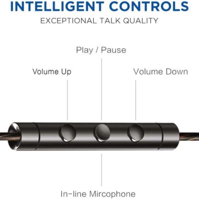 51Cja9 DUOL. AC SL1000 1MORE Quad Driver in-Ear Earphones Hi-Res High Fidelity Headphones Warm Bass, Spacious Reproduction, High Resolution, Mic in-Line Remote Smartphones/PC/Tablet – Silver/Gray