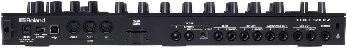 Roland MC-707 Groovebox Professional Music Production Workstation (MC-707), Standard