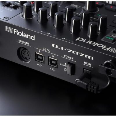 Roland DJ-707M DJ Controller for live streamers and content creators (DJ-707M)